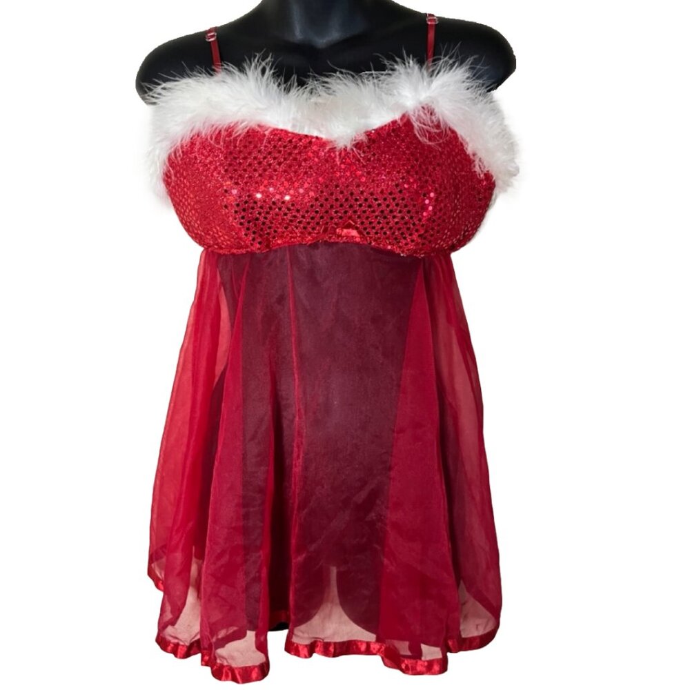 Vintage Santa lingerie